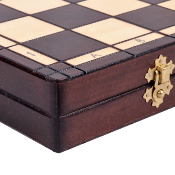 Traditionelles polnisches Holzschach-Ass, CH115