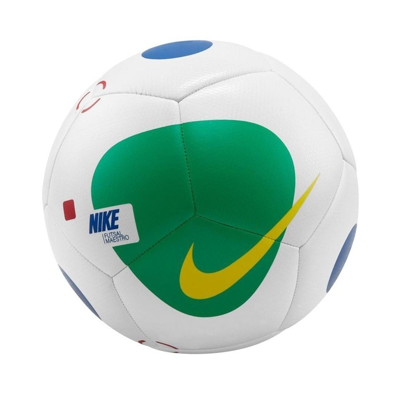 Nike Futsal Maestro indoor football, size 4, color white-green-blue