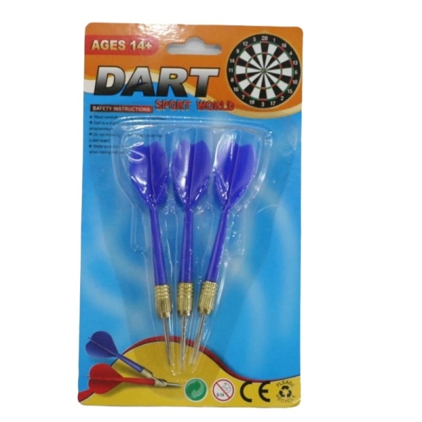 Steel darts, sharp 3 pcs.