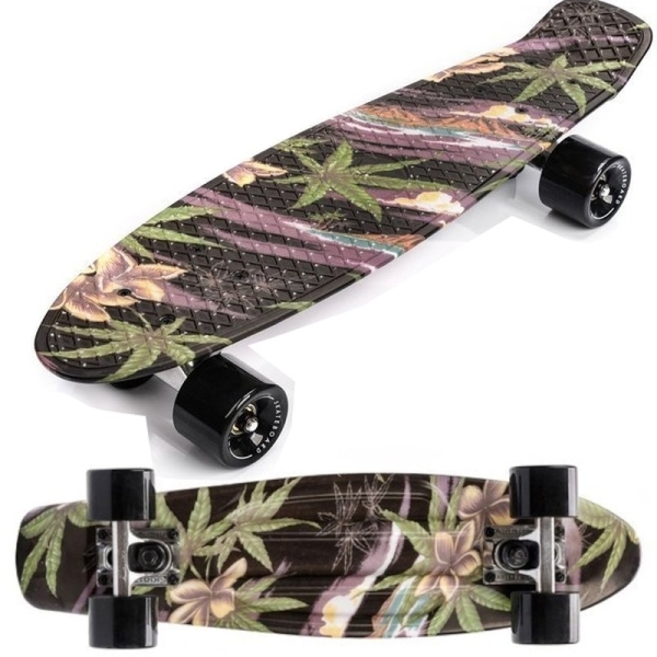 Meteor Skateboard, 22606, Blumen