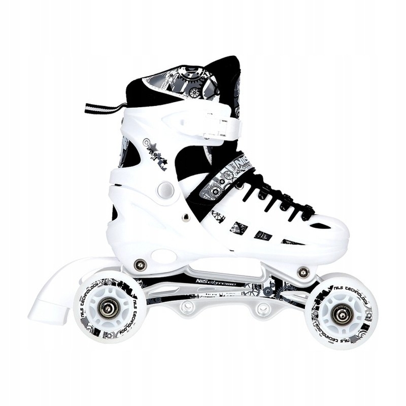 A-l skates, Nils Extreme 4-in-1 LED, NH10905, size (S) 31-34, white color