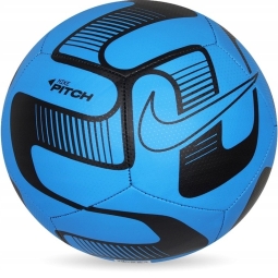 Nike Pitch Fußball, Größe 5, Farbe blau