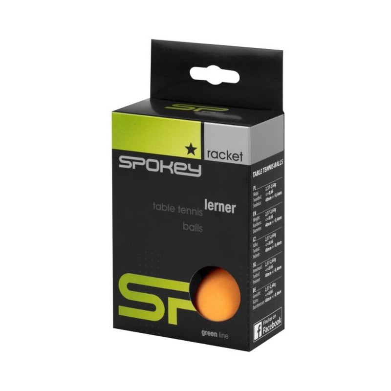 Spokey Lerner Tischtennisball, Farbe orange