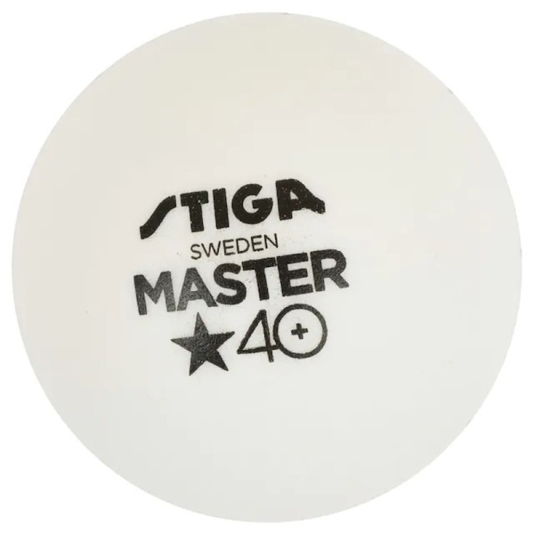Stiga Master Tischtennisball weiß