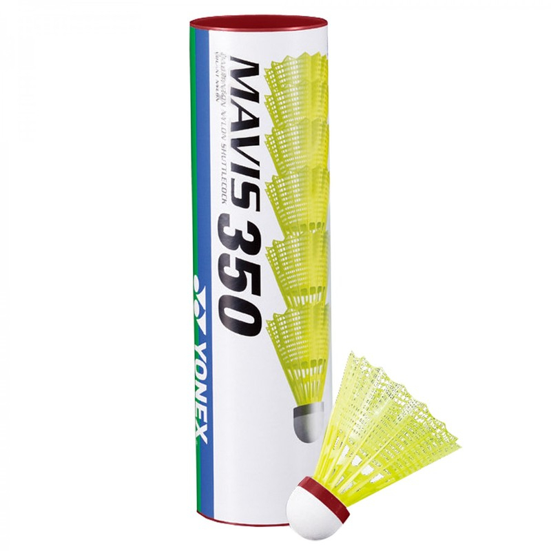 Yonex Mavis 350 Badminton Shuttle frei, Nylon, gelb