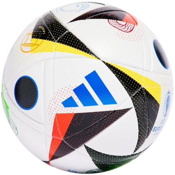 Adidas Euro24 Leaugue Box Fußball, weiß, Größe 5