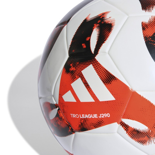 Adidas Fußball, Tiro League J290, Größe 5, rot und weiß