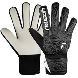 Reusch Attrakt Starter Solid Junior-Torwarthandschuhe, Farbe schwarz