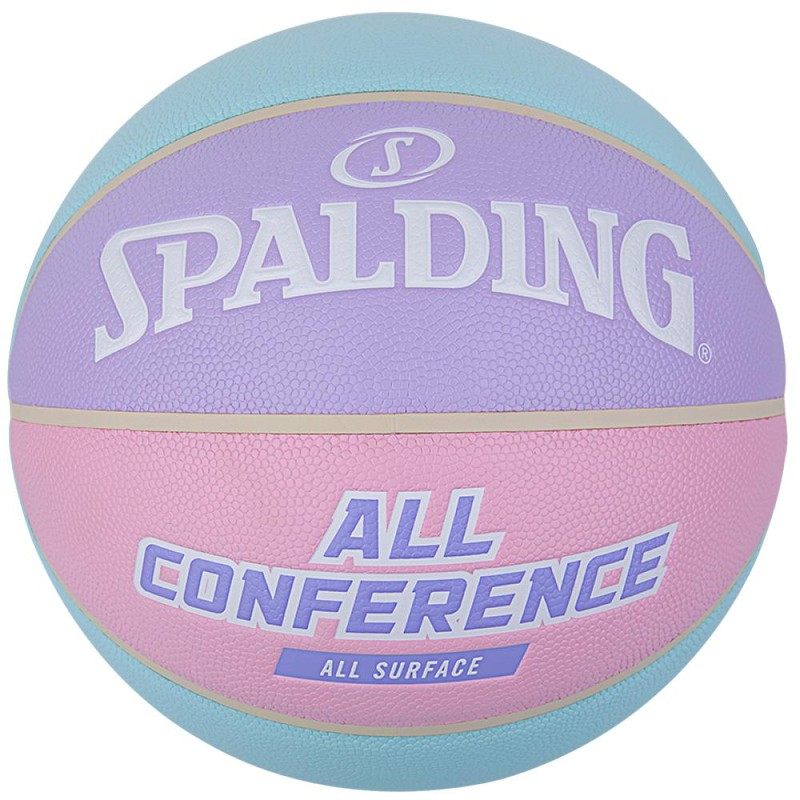 Spalding ALL CONFERENCE basketbalový míč velikost 6 - pastelový