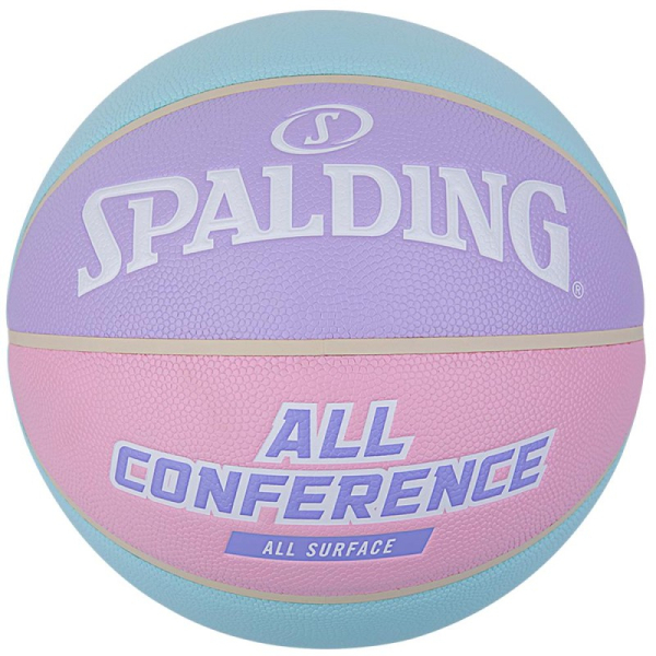 Spalding ALL CONFERENCE basketbalová lopta veľkosť 6 - pastelová