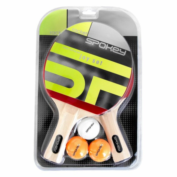 Spokey Roll Joy table tennis set 2 rackets + rollnet + 3 balls