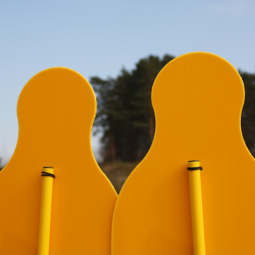 Pevná tréninková stěna pro fotbal (5 postav), Pro-soft - měkká