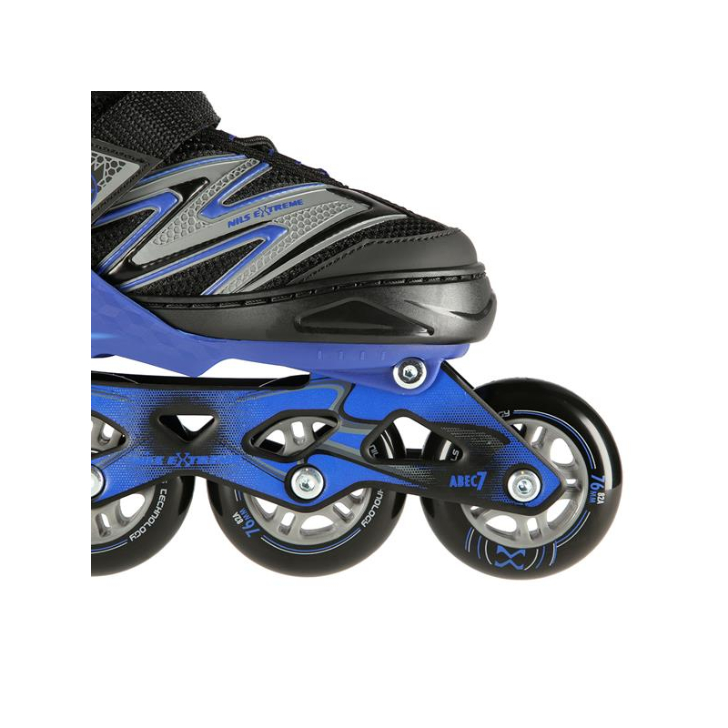 Nils Extreme Inline-Skates, NA11010, Farbe schwarz/blau