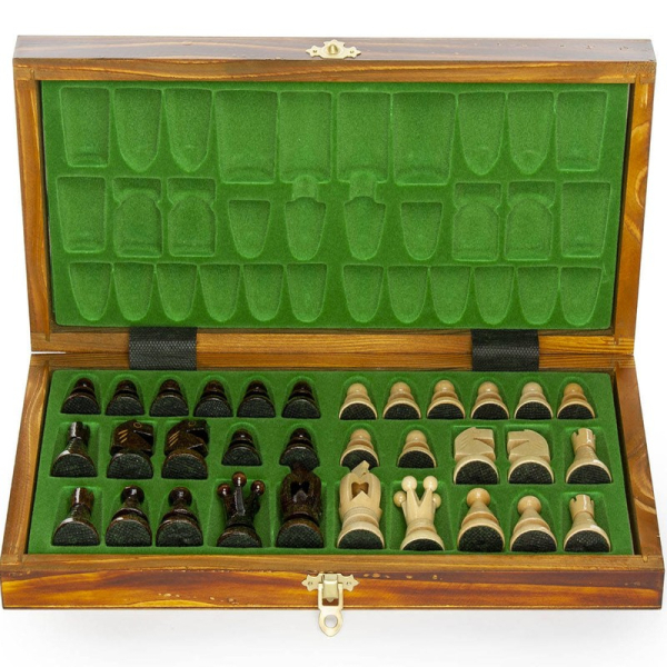 Magier-Schach, furniert 35 cm