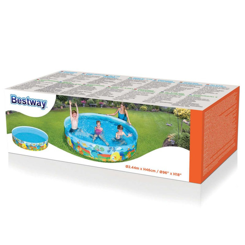 Bases 244 x 46 cm, Bestway Bases Dinosaur Fill'N Fun, 55001