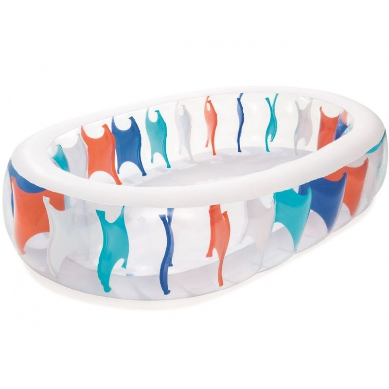 Ellipse Family Aufblasbarer Pool 229x152x51cm