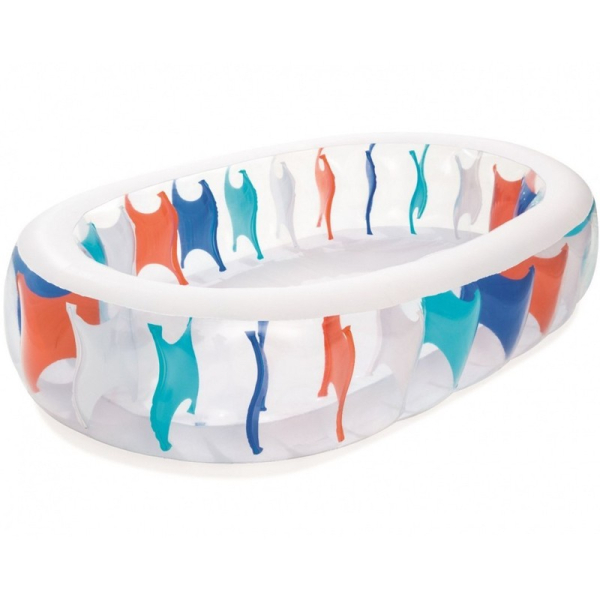 Ellipse Family Aufblasbarer Pool 229x152x51cm