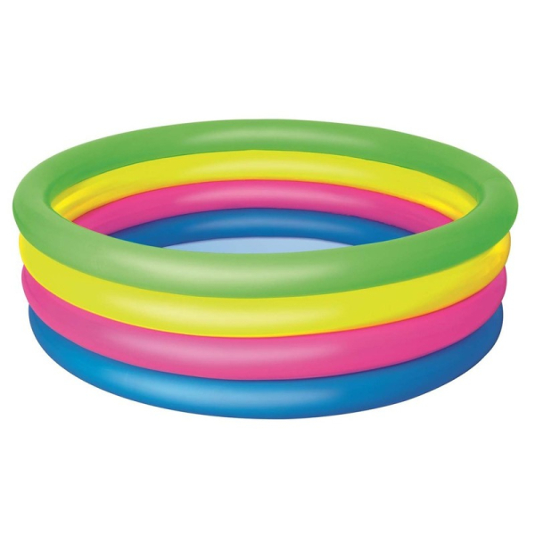Regenbogen aufblasbarer Pool 157 x 46 cm Bestway 51117