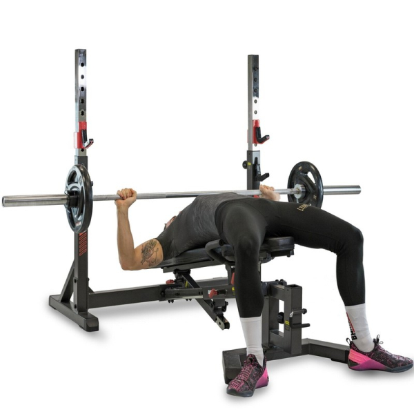 Olympische Bank mit Ständer Olympic Rack G510