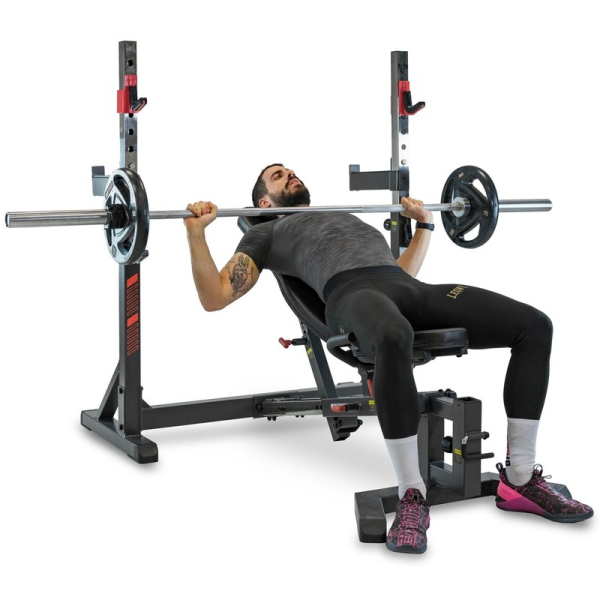 Olympische Bank mit Ständer Olympic Rack G510