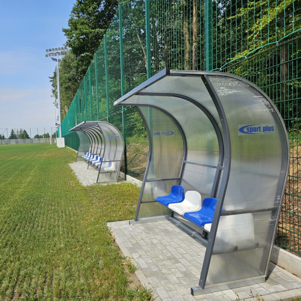 Kabina dla zawodników rezerwowych PREMIUM - poliwęglan komorowy