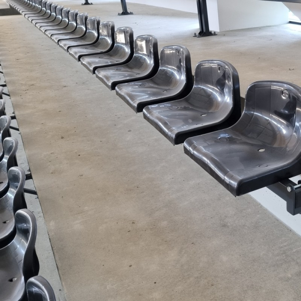 Seats mounted directly to the structure