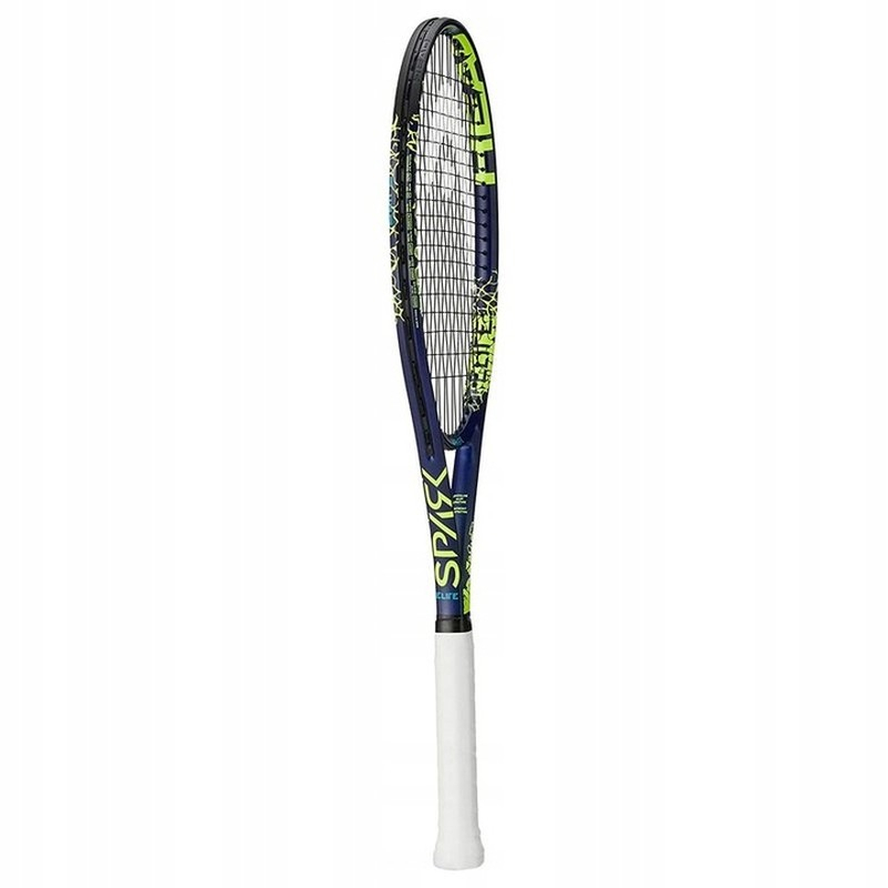 Head MX Spark Elite L2 tennis racket, navy blue and yellow color