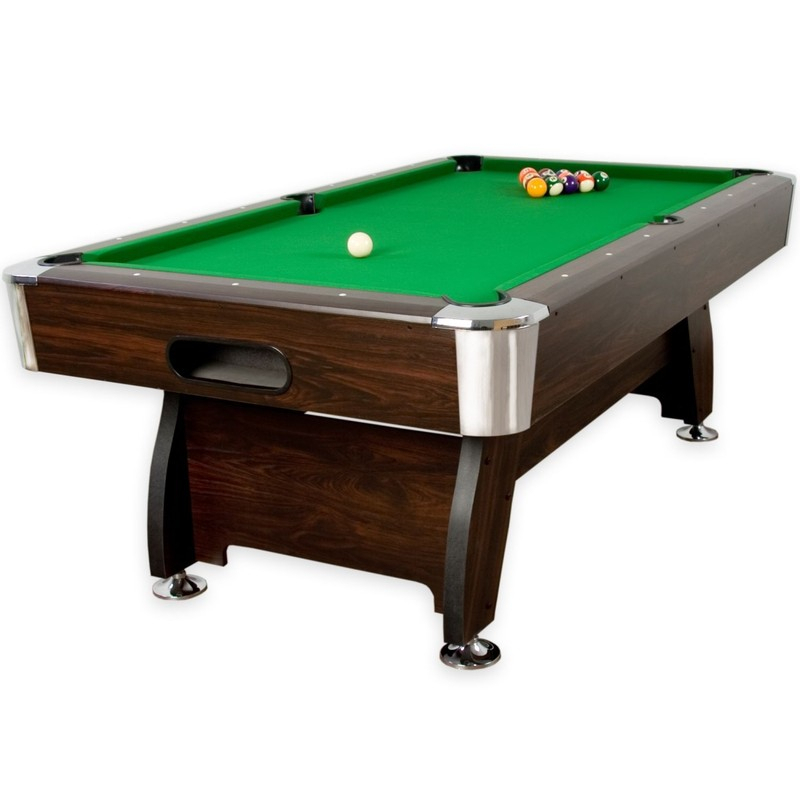 8ft WINNER pool table - brown