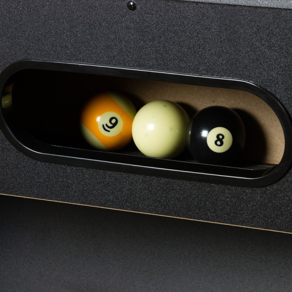 8ft WINNER Billardtisch - braun