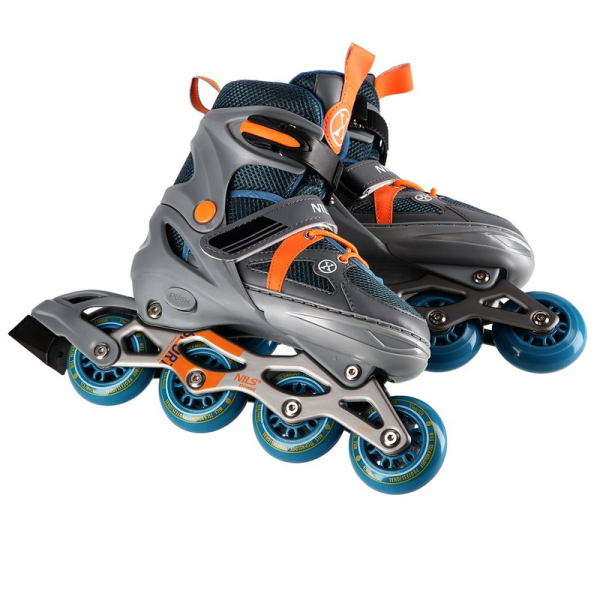 Nils Extreme Inline-Skates, NJ1828A, Farbe grau-orange