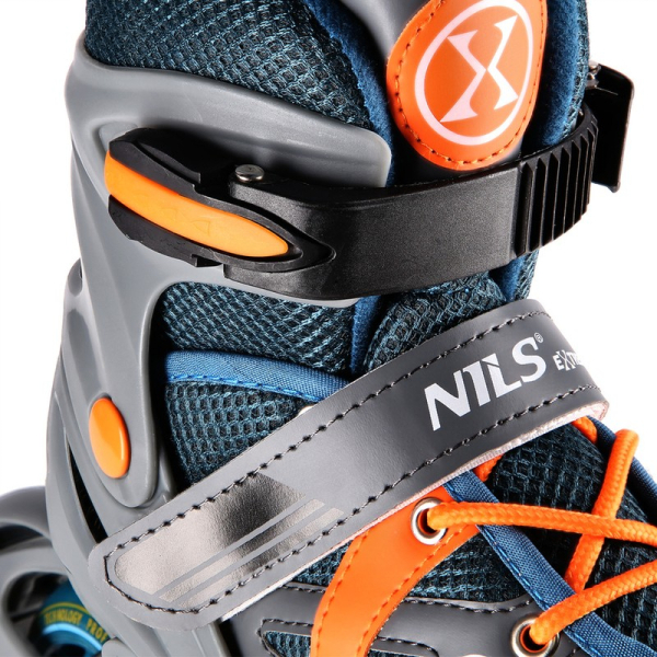 Nils Extreme Inline-Skates, NJ1828A, Farbe grau-orange