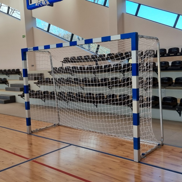 Futbalové bránky 5 x 2 m, hliníkové, prenosné