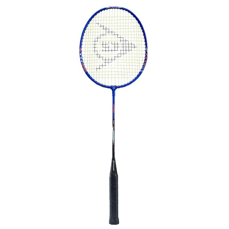 Dunlop Nitro Star SSX 1.0 4 Spieler Badminton Set (4 Schläger+2 Federbälle+Stangen+Gitter)