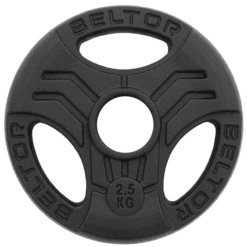 Beltor Obciążenie Żeliwne Kierownica "FASTGRIP" / Iron Handle Plates 51,5 mm CZARNE