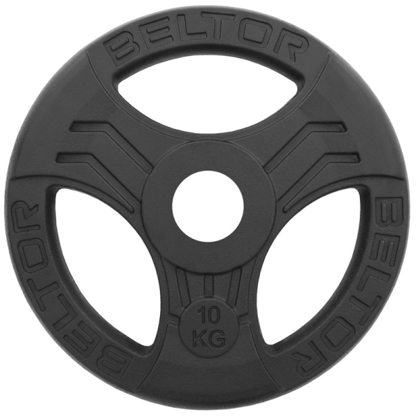 Beltor Gusseisen-Griffgewicht "FASTGRIP" / Eisen-Griffplatten 10kg