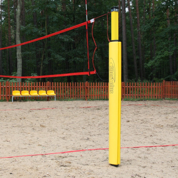 Volleyball training post covers square profile 80 x 80 mm