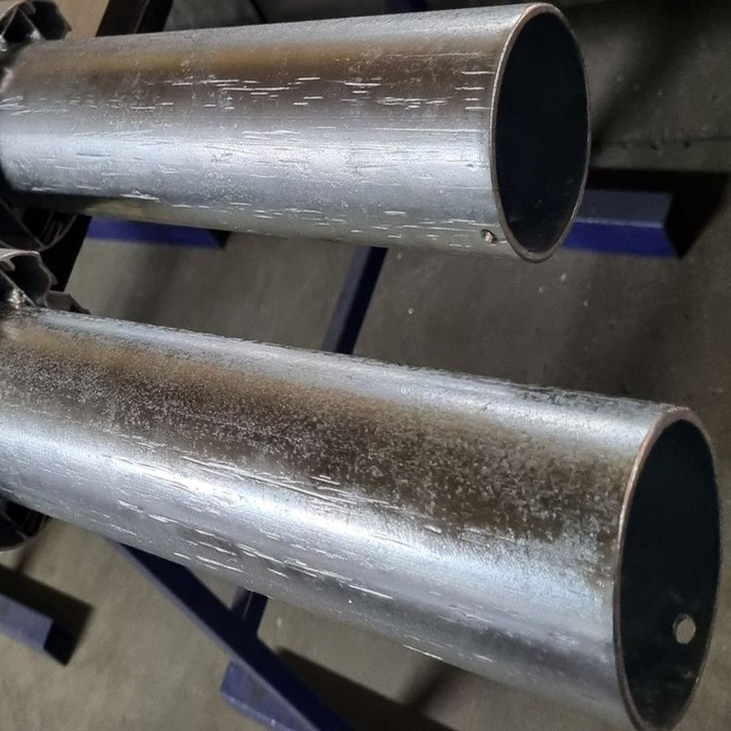 Aluminium-Volleyballpfosten, Turnier, Ovalprofil 120x100 mm mit Adapter