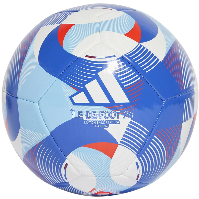 Adidas Olympics 24 Training soccer ball, size 5, blue-white-red color