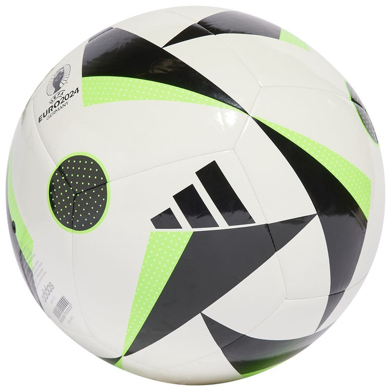 Adidas Euro24 Fußball, Größe 5, Farbe weiß-grün-schwarz