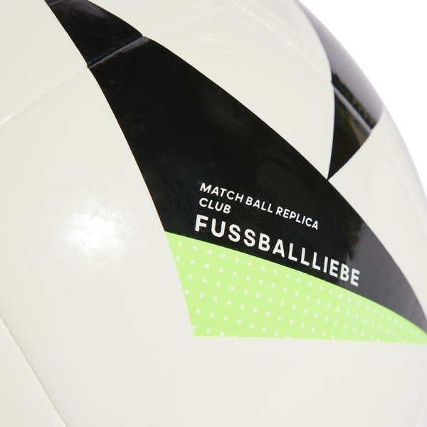 Adidas Euro24 Fußball, Größe 5, Farbe weiß-grün-schwarz