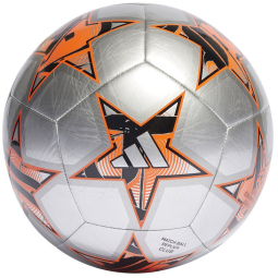 Adidas Match Ball Replica Club Football, velikost 5, stříbrná/černá/oranžová barva