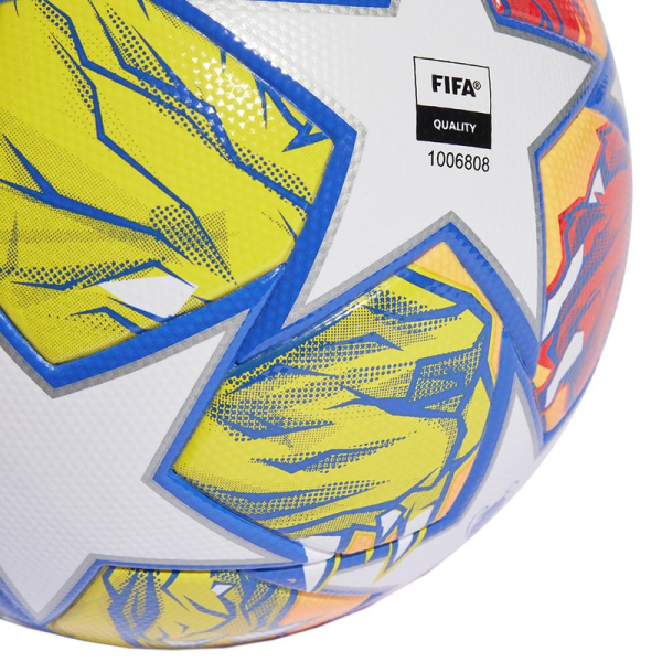 Adidas Finale London League Fußball, Größe 5, Farbe gelb-rot-blau