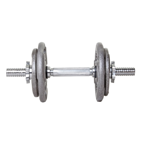 Beltor PF Line Hantla żeliwna - Cast Iiron Dumbbell szara-hammertone 10kg / 28mm