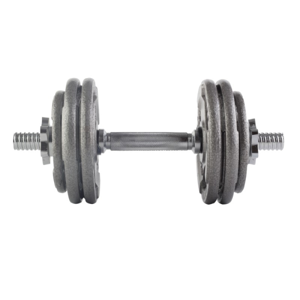 Kopie Beltor PF Line Hantla żeliwna - Cast Iiron Dumbbell szara-hammertone 10kg / 28mm