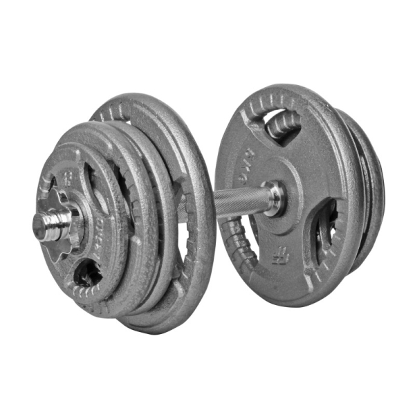 kopija iš kopija iš Beltor PF Line Hantla żeliwna - Cast Iiron Dumbbell szara-hammertone 10kg / 28mm