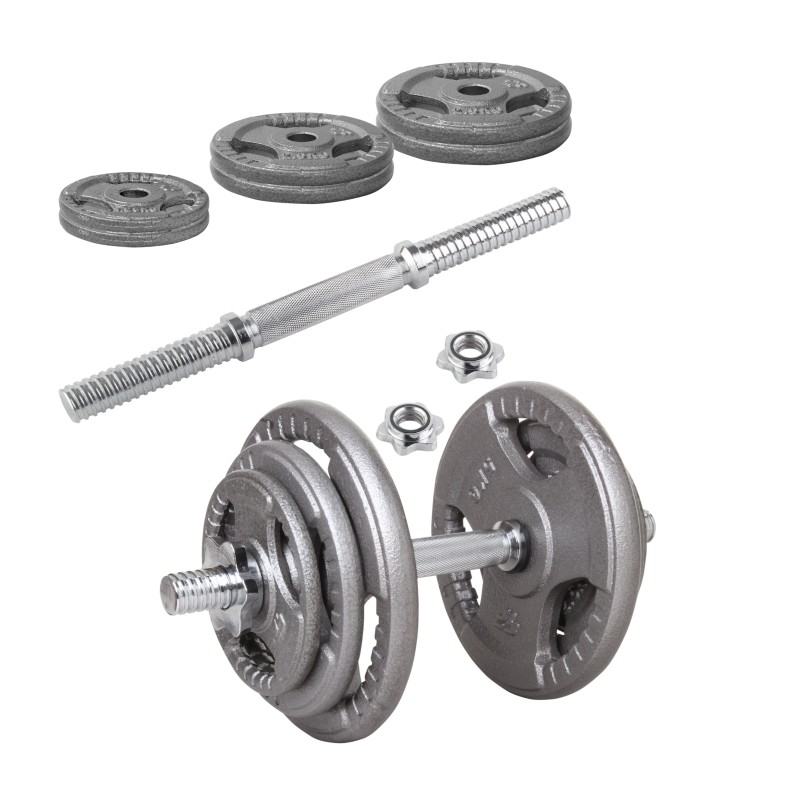 Kopie Kopie Kopie Beltor PF Line Hantla żeliwna - Cast Iiron Dumbbell szara-hammertone 10kg / 28mm