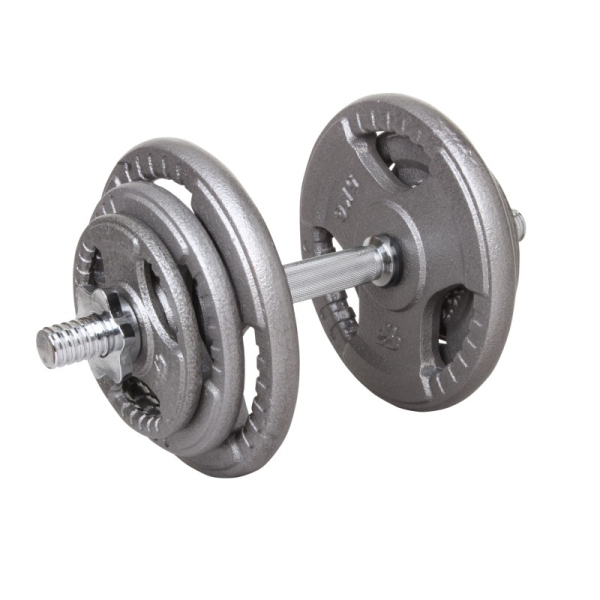 kópia z kópia z kópia z Beltor PF Line Hantla żeliwna - Cast Iiron Dumbbell szara-hammertone 10kg / 28mm