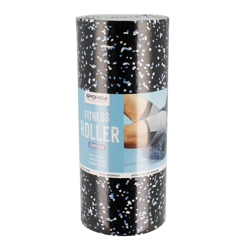 Fitnessroller, Spokey 33cm, 941539, Farbe schwarz und blau