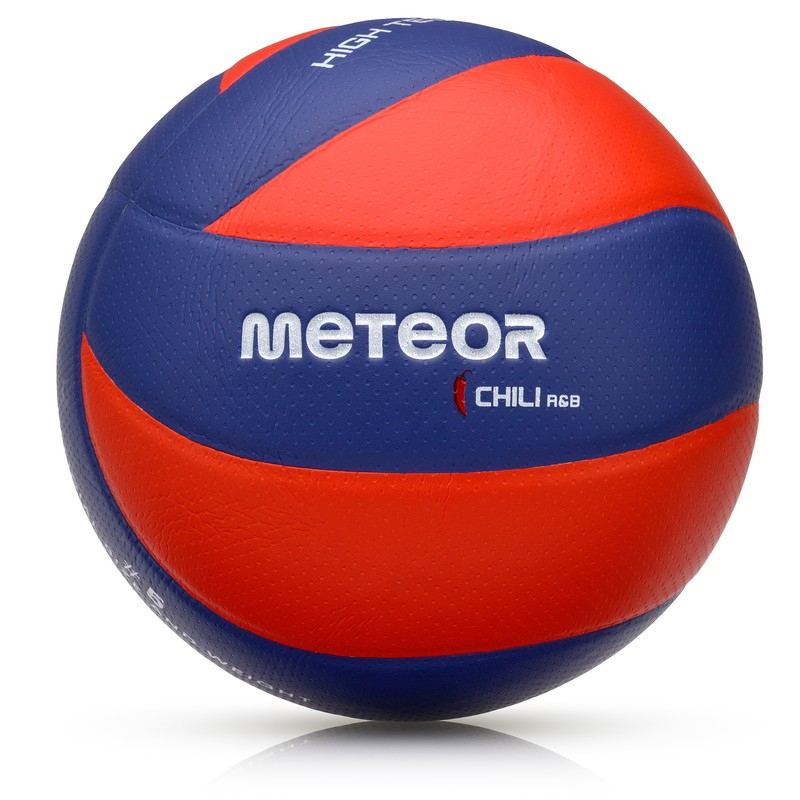 Meteor Chili volleyball, size 5, red-blue color