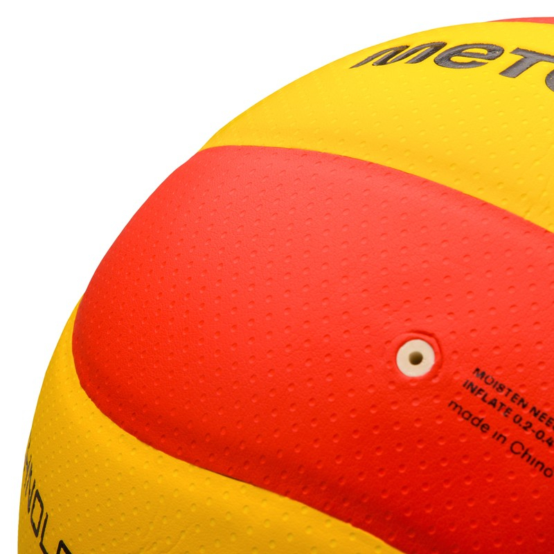 Meteor Chili volleyball, size 5, red and yellow color